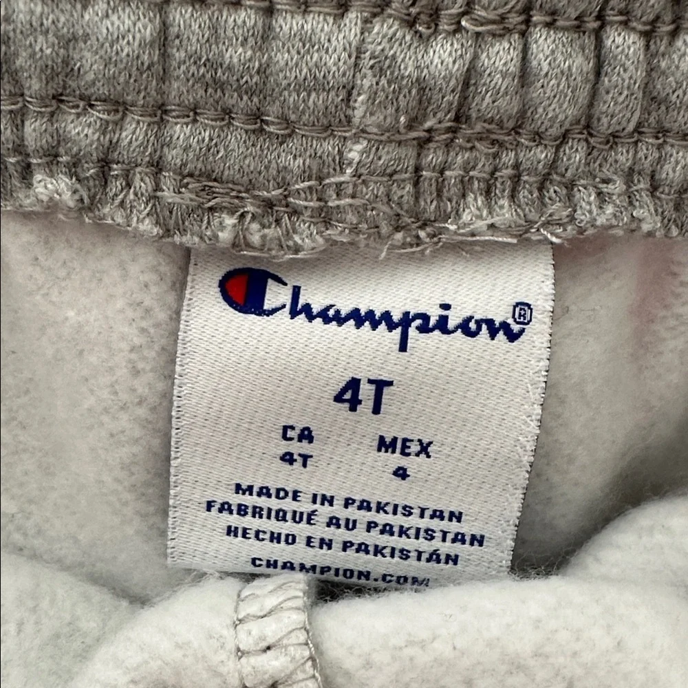 Champion Boys' 2-Piece Hoodie Shorts Set Outfit Size 4T